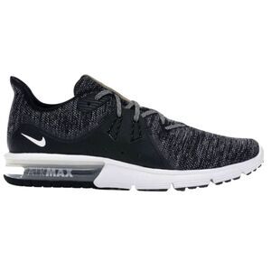 NIKE Air Max Sequent 3 'Black Dark Grey' Running Shoes Size 9